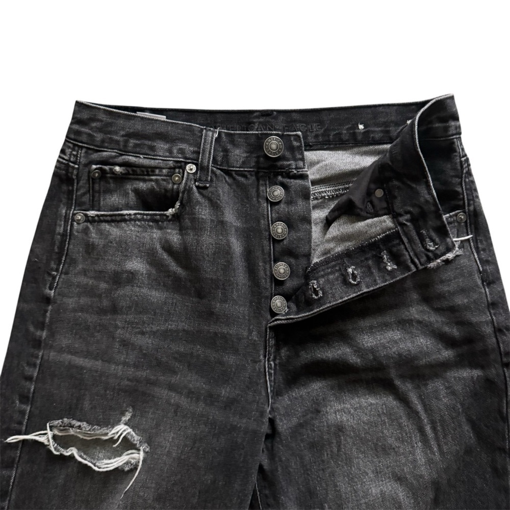 American Eagle Highest Rise ’90s Boyfriend Jeans – Size 6 - Picture 4 of 11
